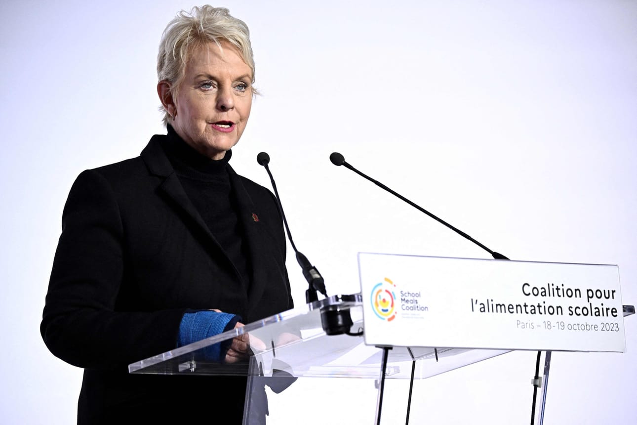 Cindy McCain on WFP:n pääjohtaja. LEHTIKUVA/AFP