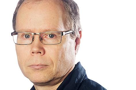 Toimittaja Ilkka Timonen.