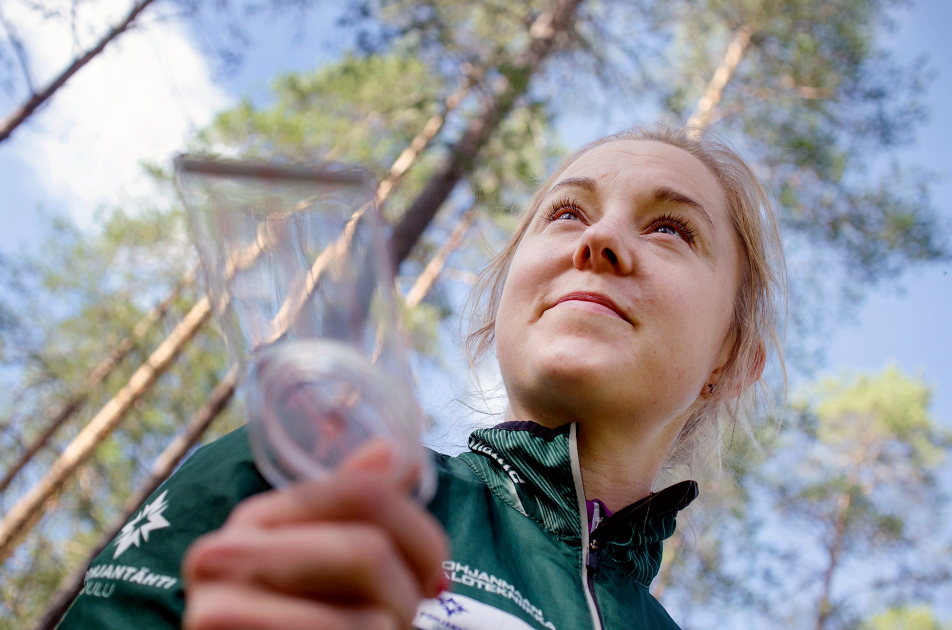 <p>Sofia Haajanen pitää maastoista, joissa ihmisen kädenjälki ei vielä näy.</p>