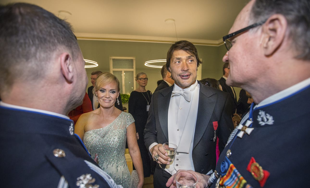 Teemu ja Sirpa Selänne. Arkistokuva.