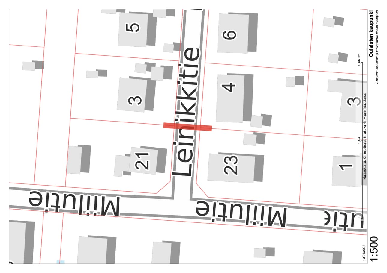 Leinikkite on Kostepään kaupunginosassa Oulaisissa.