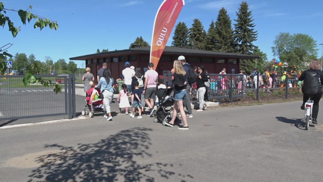 Lasten liikennepuiston avajaiset Hollihaassa