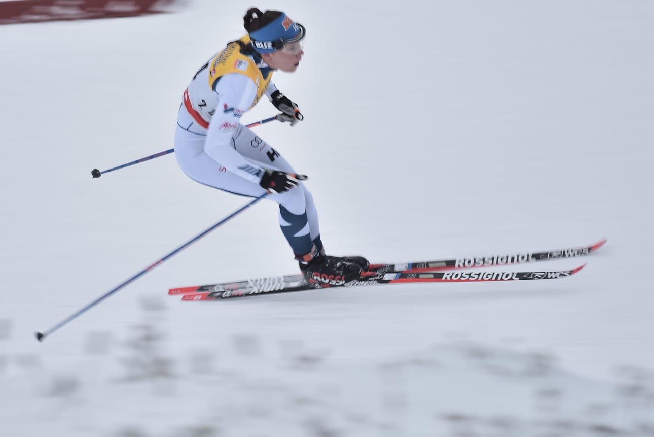 Kerttu Niskanen hiihti naisten 10 kilometrin kisassa 12:ksi