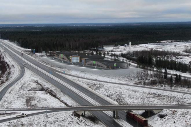 Circle’s Edgen rakennus tulee näkymään hyvin Kasitielle Stormossenin kohdalla. HAVAINNEKUVAT: VASEK