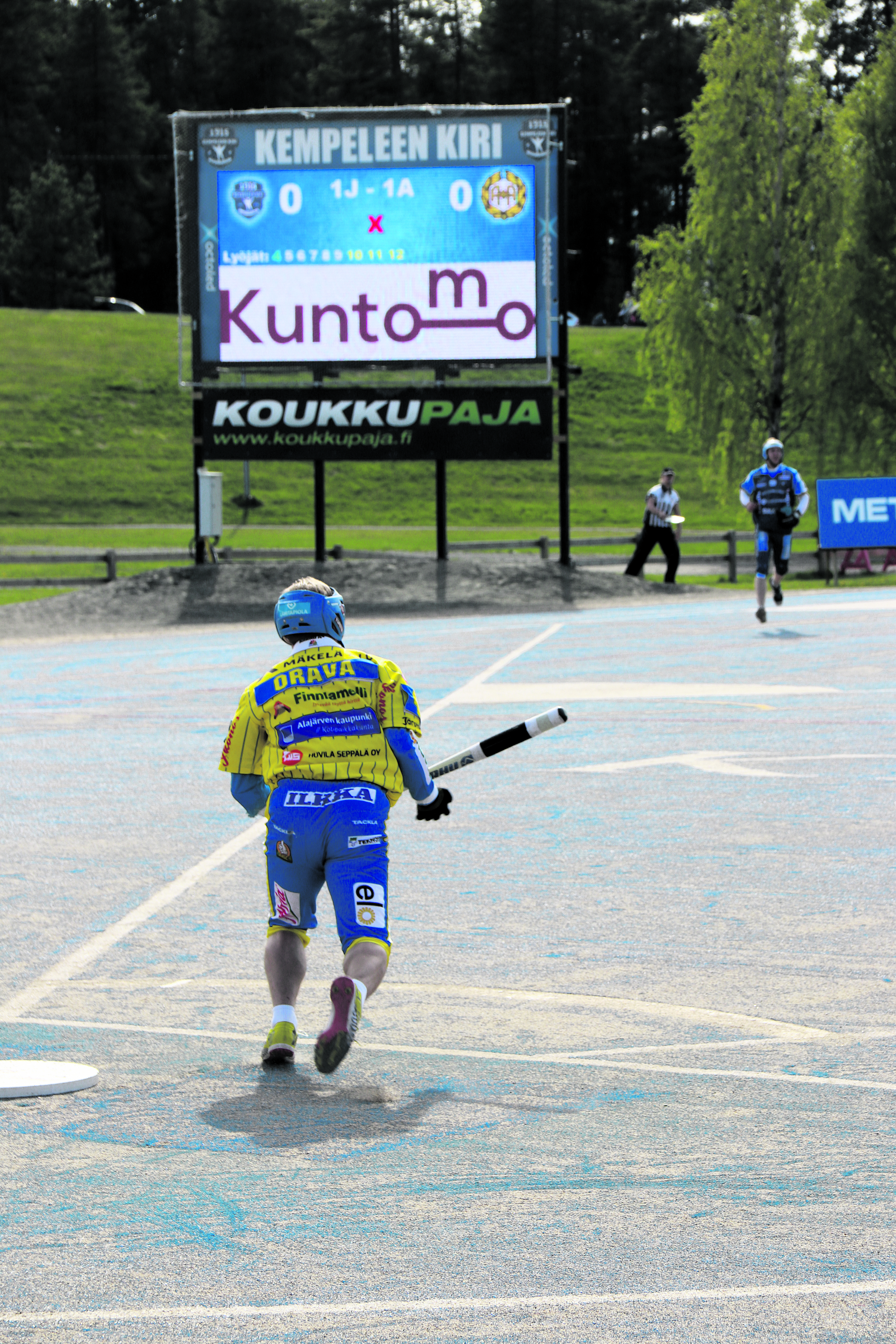 Alajärven Ankkureiden ensimmäinen etenijä pääsi liikkeelle väärän syötön turvin.