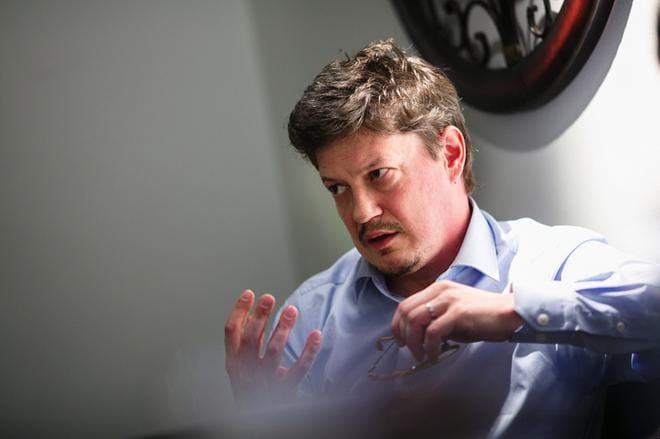 Rurik Ahlbergin mukaan koordinaattoriasian selvittely ei hidasta liitosneuvotteluita. Tärkein työ tehdään kunnissa. KUVA: TIMO ANNANPALO