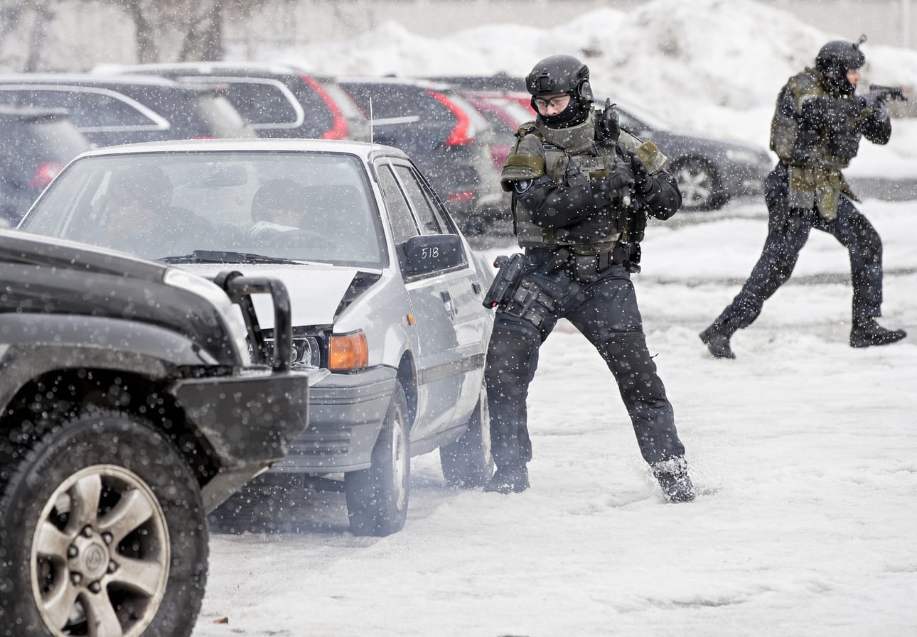 Kuva Oulun poliisin turvallisuusyhteistyöseminaarista viime huhtikuulta.