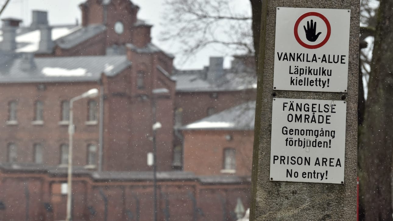 Uudistuksen myötä vankien määrän on arvioitu kasvavan lähes 200 vangilla vuodesta 2027 lähtien. Kuvituskuvassa Helsingin vankila. LEHTIKUVA / Jussi Nukari