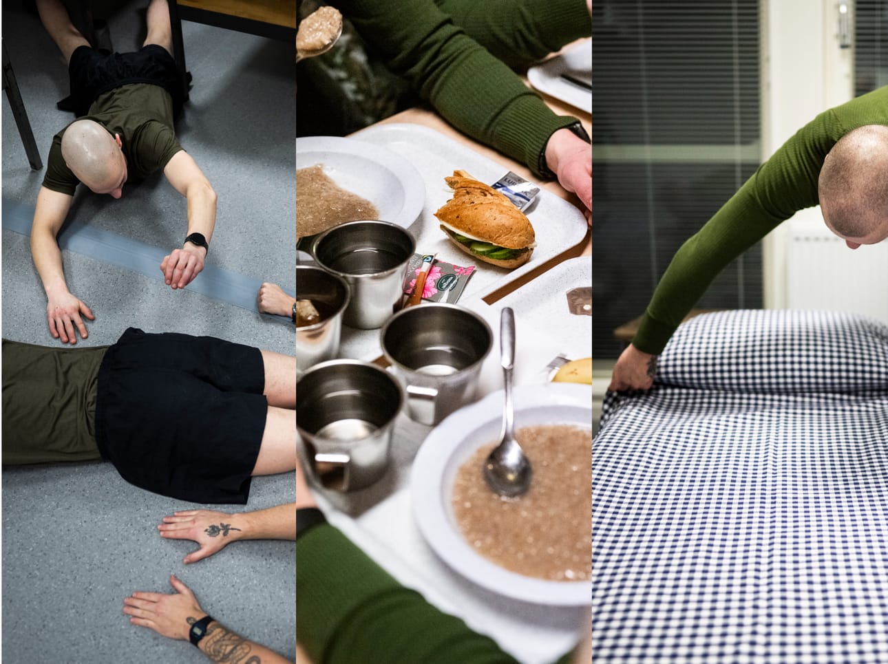 Oikeusasiamies on tarkastuksessaan pohtinut, mitä varsumieheiltä voi vaatia erikoiskoulutuksessa. Kuvat ovat Ivalon rajajääkärikomppaniasta.