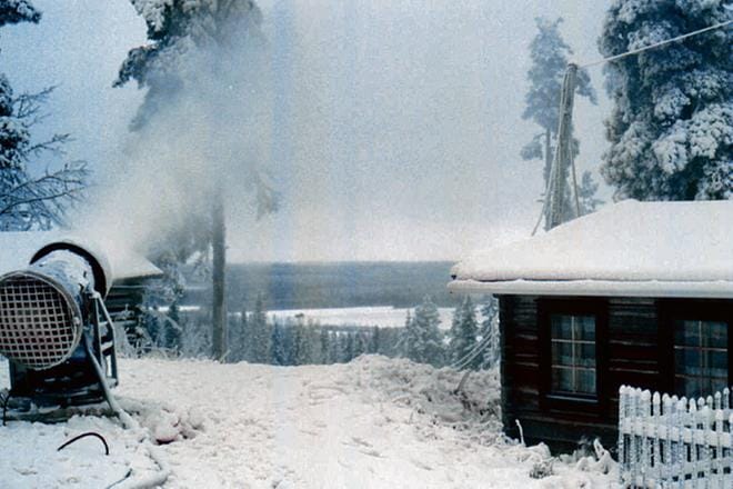 Vuorenmaan hiihtokeskus on viime aikoina saanut paljon julkisuutta. Nyt kunnanvaltuusto perui aiemman maanvuokrauspäätöksensä. ARKISTOKUVA