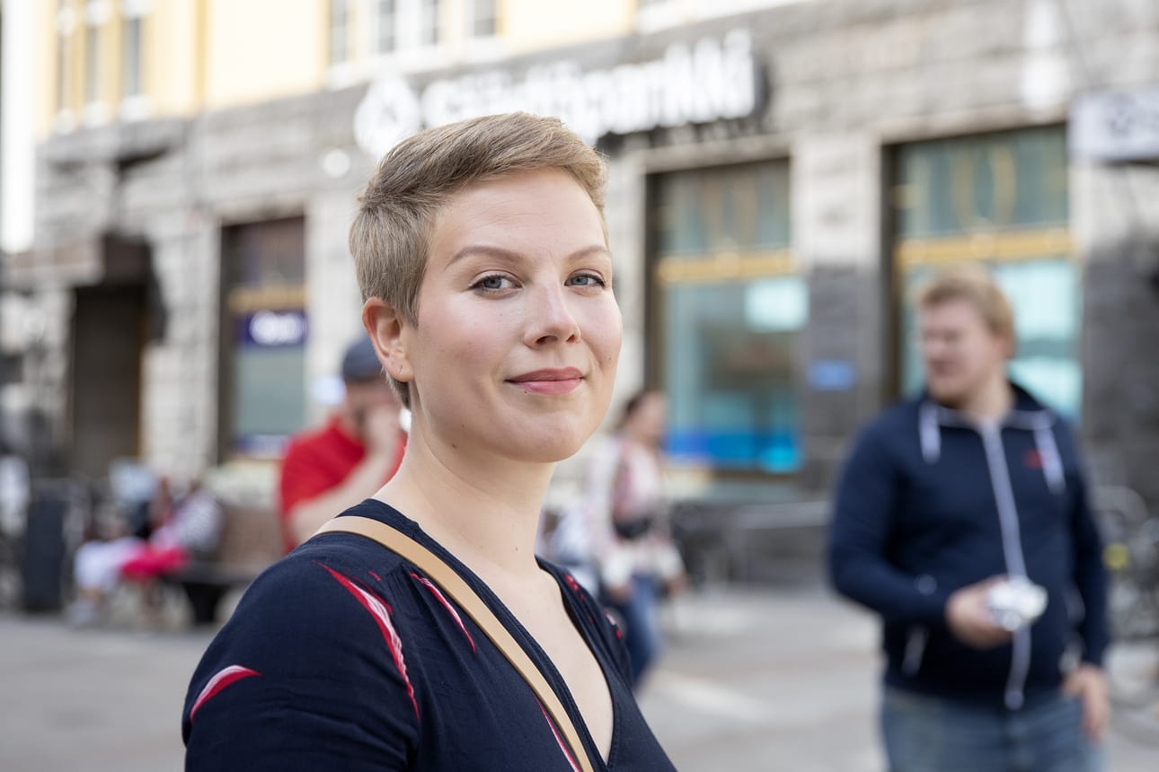 Vihreiden oululainen kansanedustaja Jenni Pitko on nauttinut ensimmäisistä kuukausista eduskunnan ilmapiirissä.