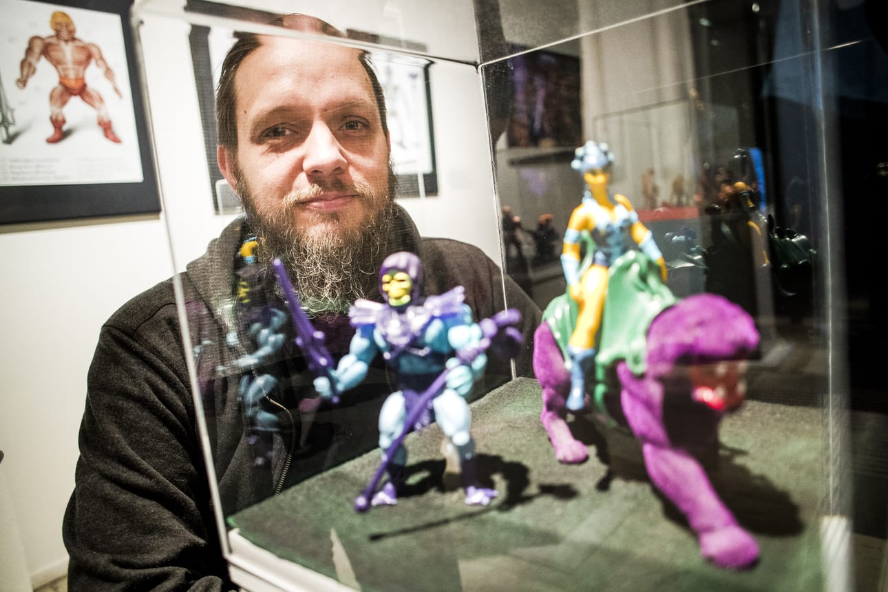 Rovaniemen Korundissa esillä olevan lelukokoelman omistajan Pasi Hartikaisen lempihahmo on Skeletor, Masters of the Universe -sarjan pahis.