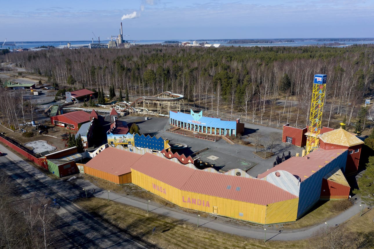 Moni suomalainen tuntee Vaasan Wasalandiasta, vaikka huvipuisto on ollut suljettuna vuosia. Arkistokuva.