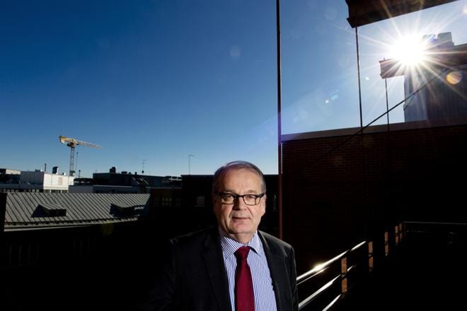 Liikenne- ja viestintäviraston Traficomin ilmailujohtaja Pekka Henttu. Kuva: Joel Maisalmi