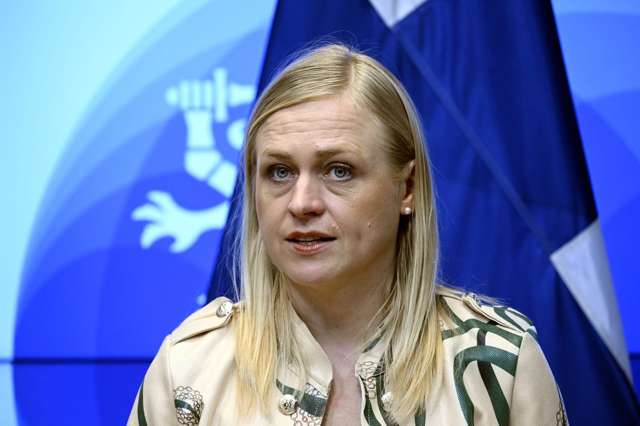 Ulkoministeri Elina Valtonen (kok.). LEHTIKUVA / MARKKU ULANDER