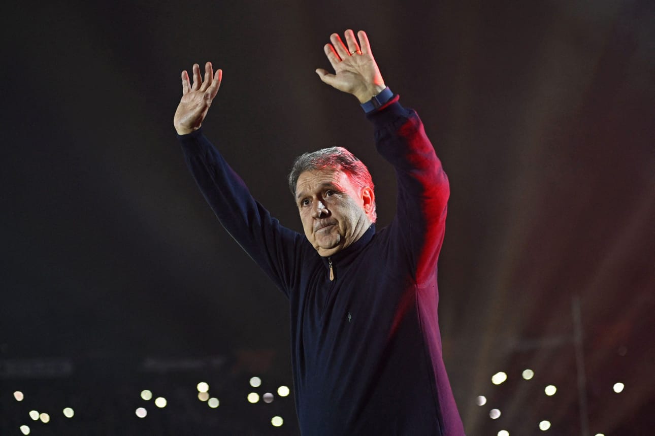 Inter Miami palkkasi päävalmentajakseen argentiinalaisen Gerardo Martinon. LEHTIKUVA/AFP