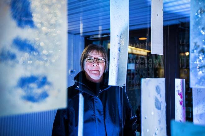 Diplomi-insinööri Anneli Manninen kokee Sinisen Tulevaisuuden puolueeksi, jota hän haluaa olla rakentamassa. KUVA: KRISTA LUOMA