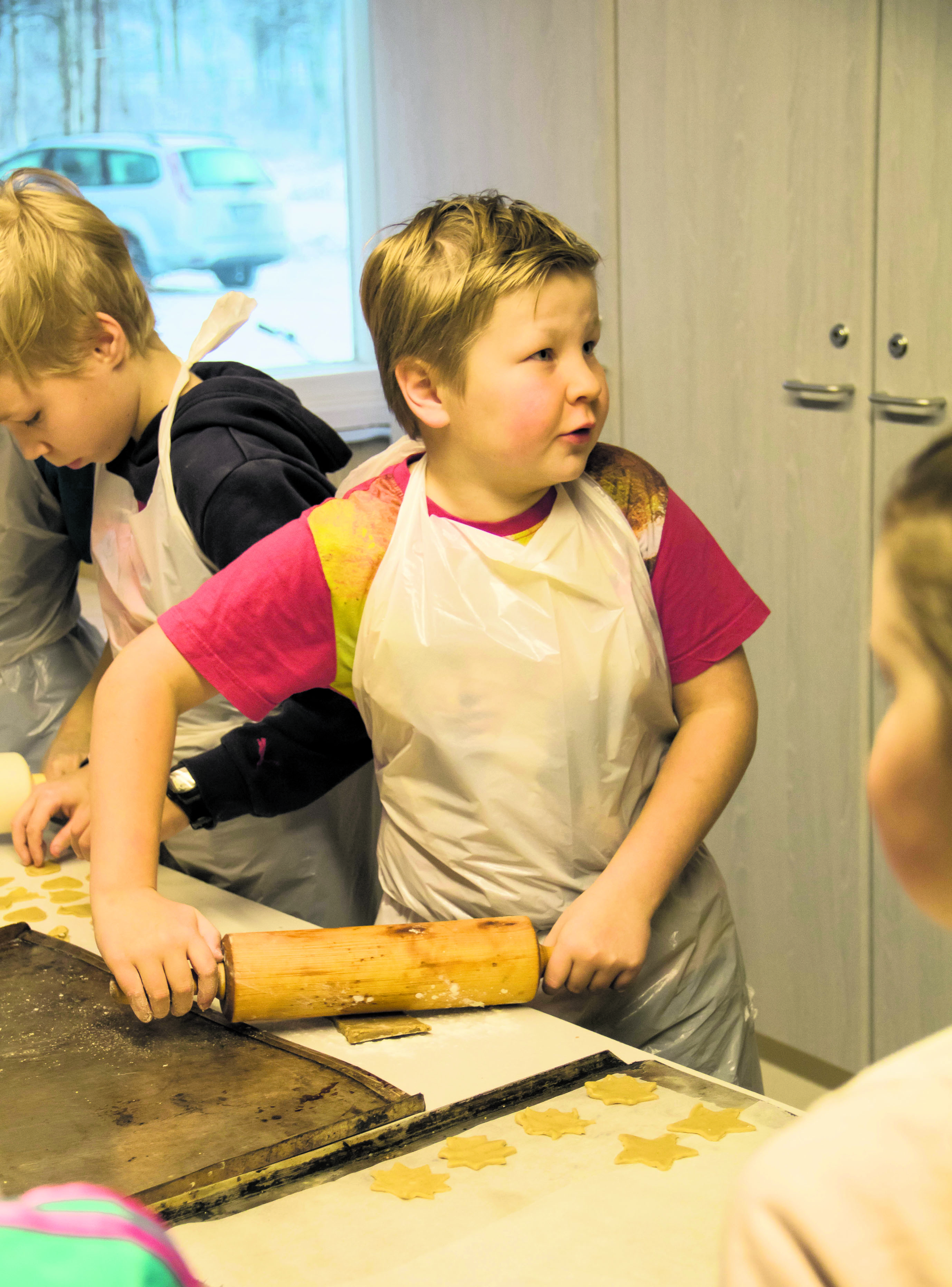 Luukas Kukkonen on innokas keittiöihminen myös kotona.