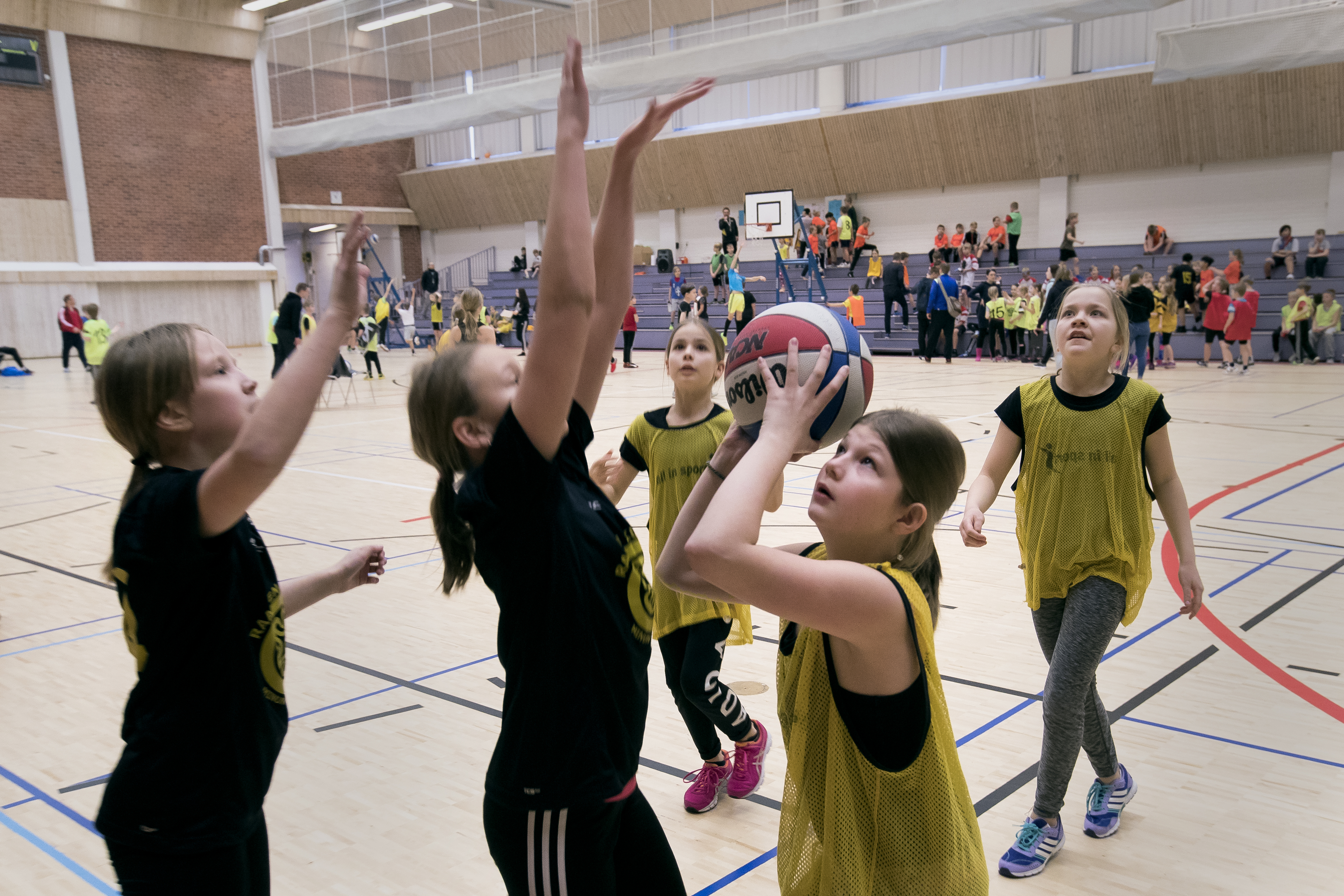 Raahen 4.–6.-luokkalaisten koripallotapahtuma