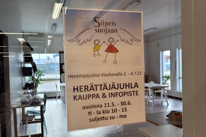 Kauppa on auki tiistaista lauantaihin kesäkuun loppuun saakka.