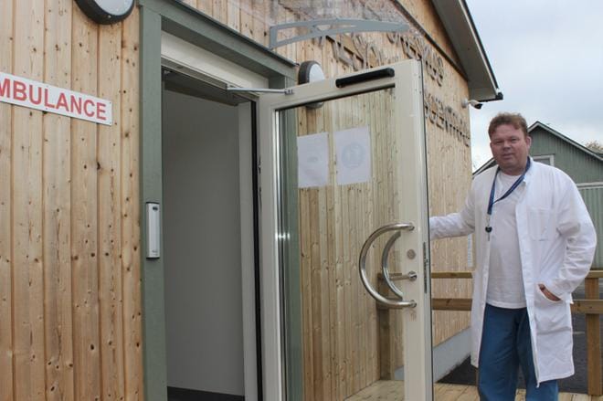 Lääkäri Juuso Kärkkäisen ja hänen vaimonsa Katja Kärkkäisen Himalaja terveyspalvelut -yritys on kiinnostunut aloittamaan kotisairaalatoiminnan Kaskisissa. ARKISTOKUVA: LOTTA KALLIO