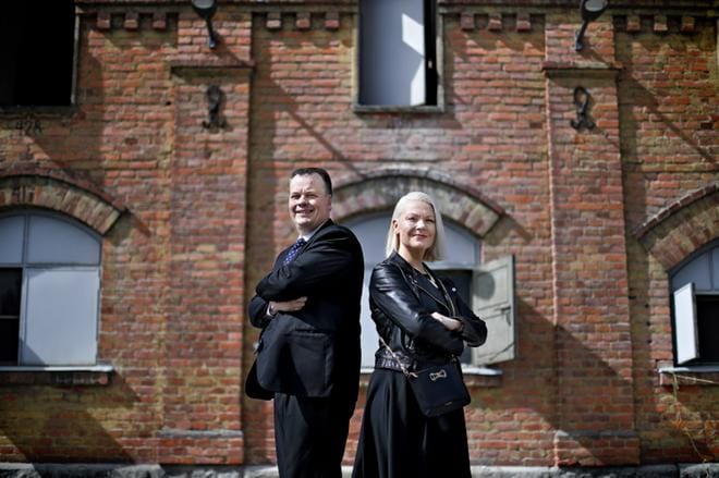 Petra Koivisto ja Petri Pihlajaniemi . KUVA: TOMI KOSONEN