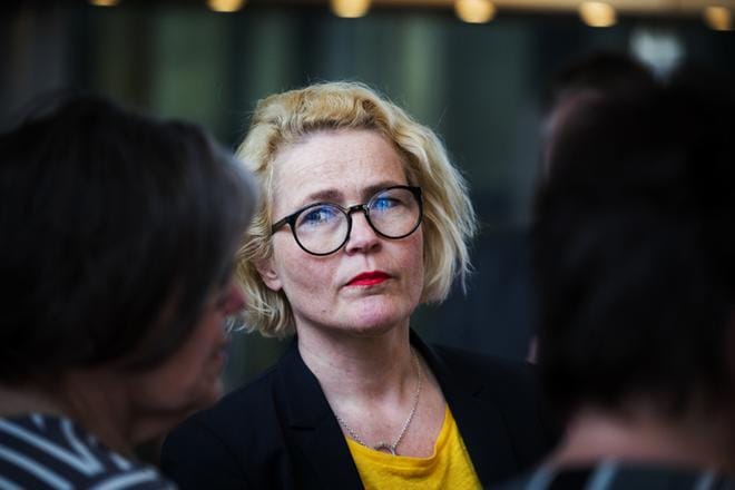 Miapetra Kumpula-Natri on Pohjoismaiden yhteinen ehdokas YK:n teknologialähettilääksi. Arkistokuva