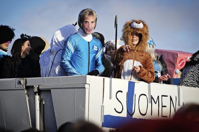”Huominen on aina tulevaisuutta”, voisi Juuso Keskisen esittämä Matti Nykänen tokaista viimeisenä koulupäivänään.