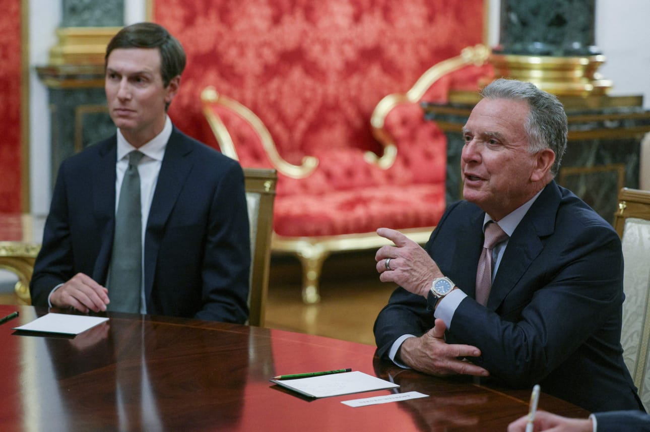 Jared Kushner (vas.) ja Steve Witkoff käyvät seuraavaksi Kiovassa.