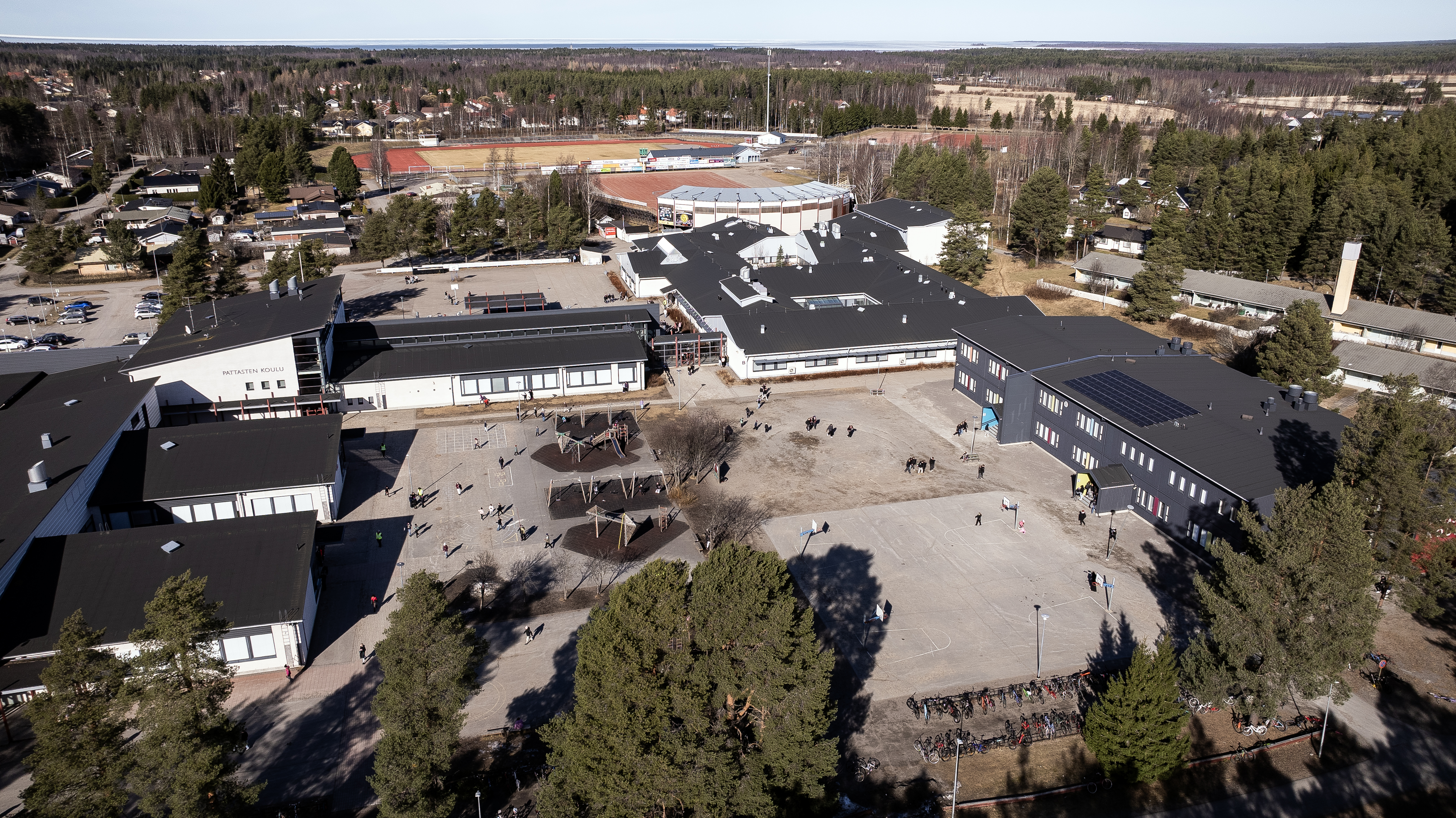 Pattasiin iso liikuntasali ja uusi kirjasto – Vanhojen tilojen purkaminen ja uusien rakentaminen vie ainakin kaksi vuotta