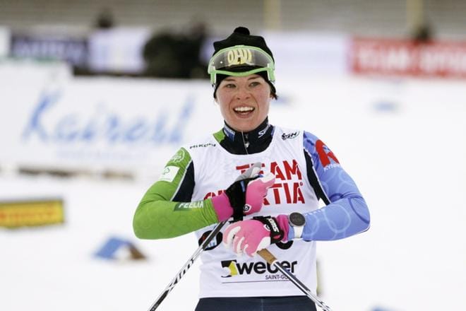 Krista Pärmäkoski ja muut suomalaisurheilijat saavat mahdollisista mitaleista "bonusjuttuja", muun muassa mitalikahvit. KUVA: LEHTIKUVA/LAURI HEINO