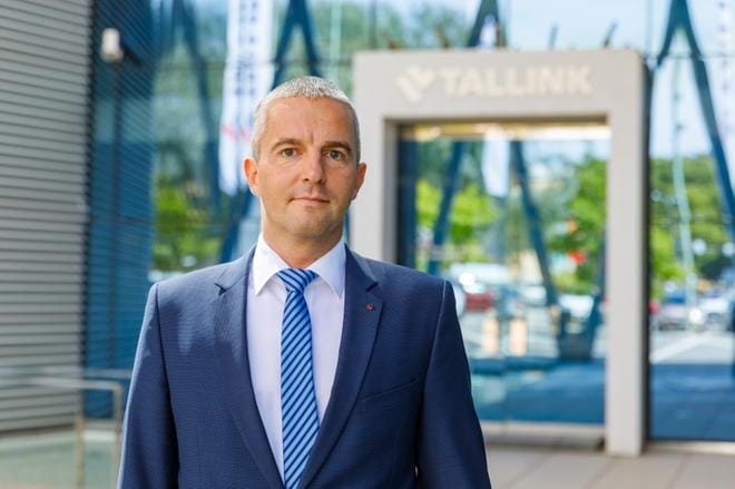 Paavo Nõgene aloitti Tallink-konsernin toimitusjohtajana viime toukokuussa. Aiemmin hän toimi Viron kulttuuriministeriön pääsihteerinä. KUVA: Arno Mikkor