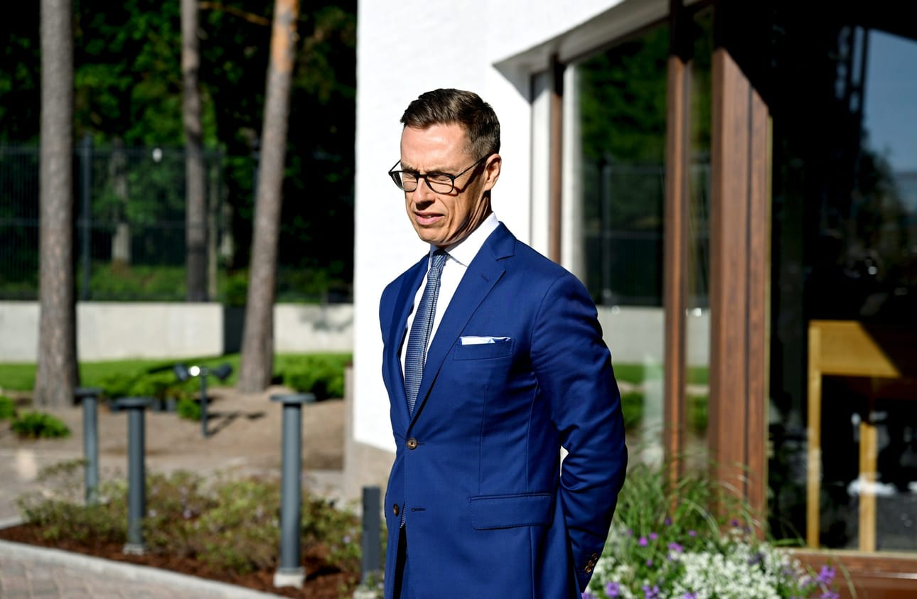 Presidentti Alexander Stubb isännöi ensimmäistä kertaa ulko- ja turvallisuuspolitiikkaan keskittyviä Kultaranta-keskusteluja. LEHTIKUVA / VESA MOILANEN
