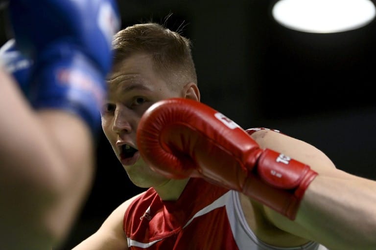 Waasa Boxing Clubin Antti Lehmusvirpi voitti Suomen mestaruuden.
