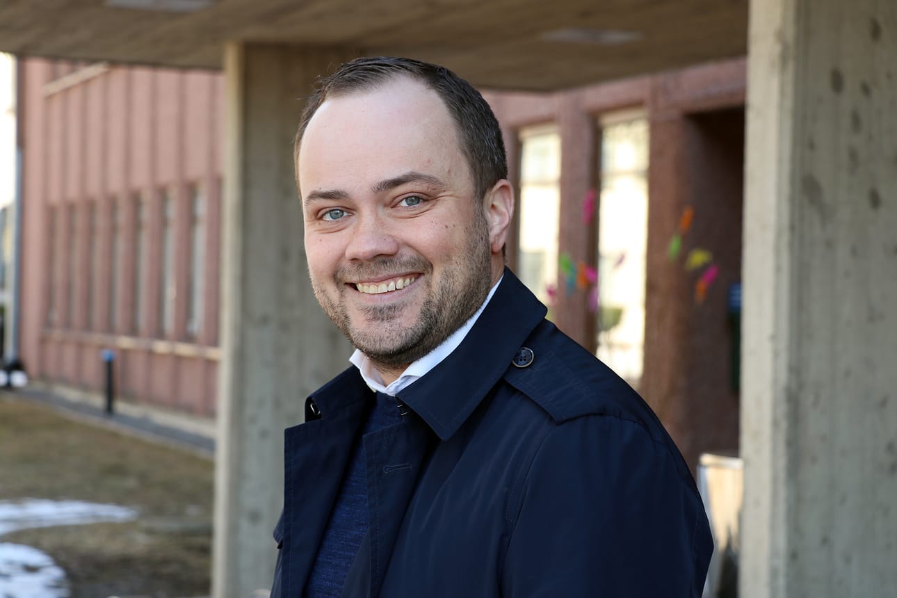 Marcus Beijar valittiin Mustasaaren hallintojohtajaksi keväällä. Arkistokuva.