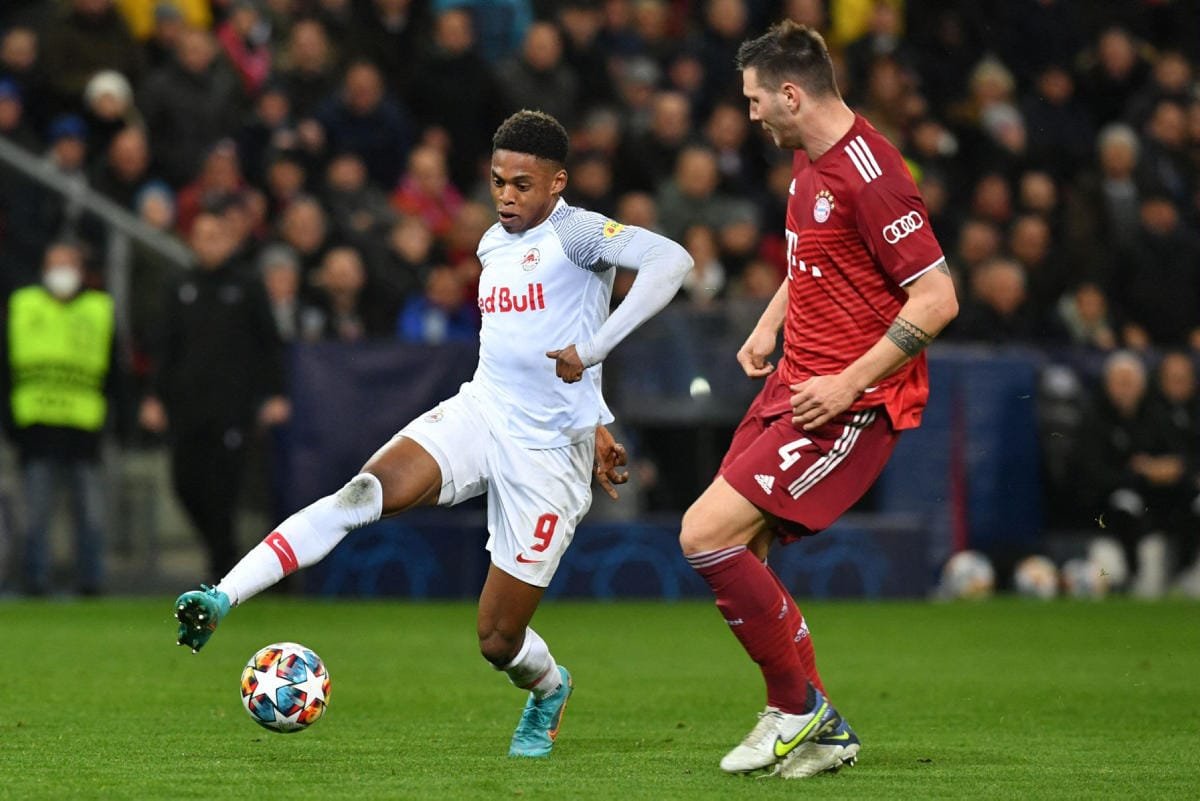 Salzburg isännöi Mestarien liigan toissa kaudella voittanutta Bayern Müncheniä. LEHTIKUVA / AFP