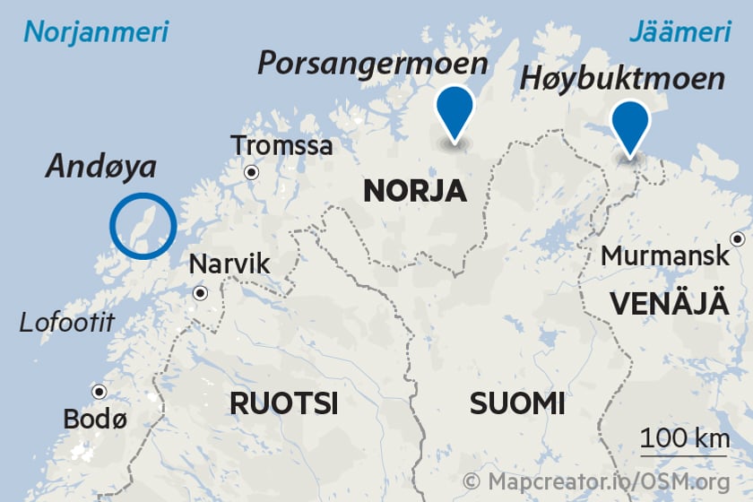Norja perustaa pohjoiseen pitkän kantaman lennokkien tukikohdan, satelliittiaseman ja uuden prikaatin