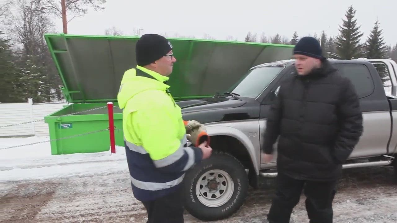 Uusi Ekokieppi Alakorkalon jäteasemalla