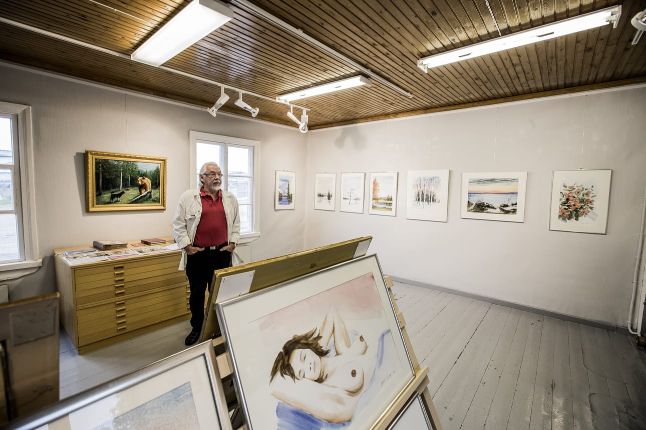 Pertti Vuoren galleria sijaitsee Sofian talossa, vanhassa raahelaisessa porvaristalossa, joka on toiminut kouluna. Esillä on Vuoren öljyvärimaalauksia ja akvarelleja.