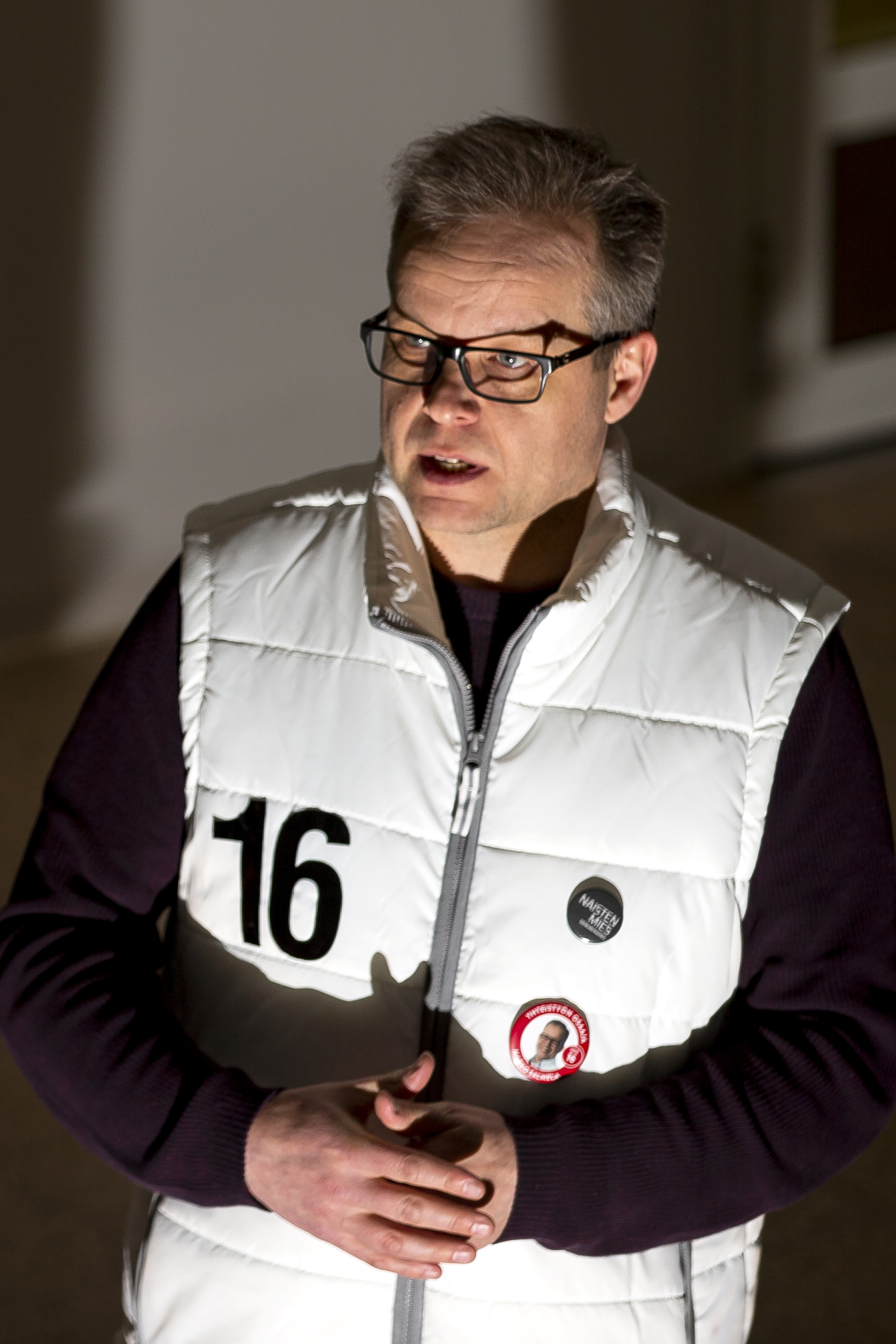 Demarien vaalitilaisuus Raahessa,  Marko Salmela