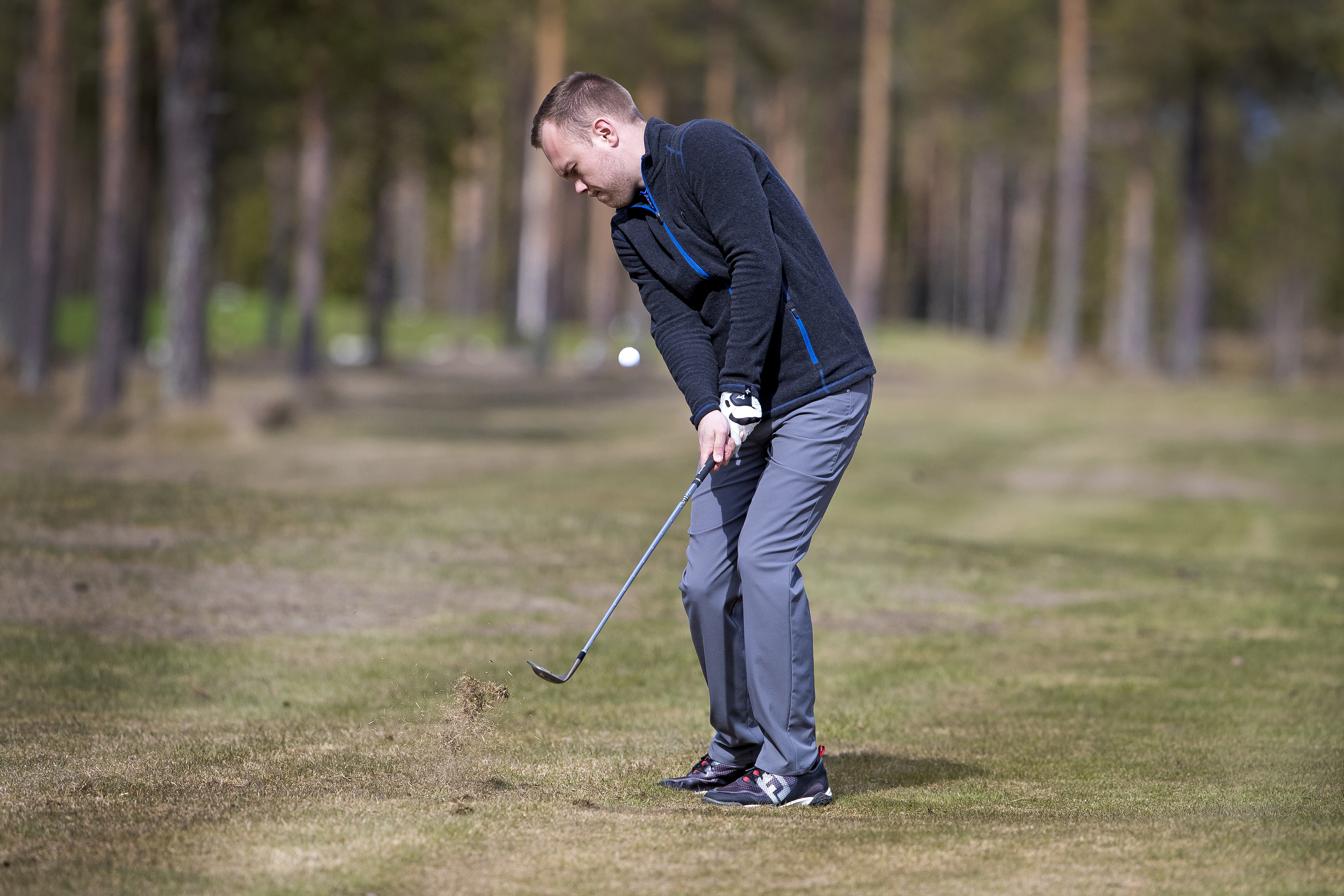 Aleksi Heikkilälle Siikajoen golfkenttä on melkein kuin toinen koti.