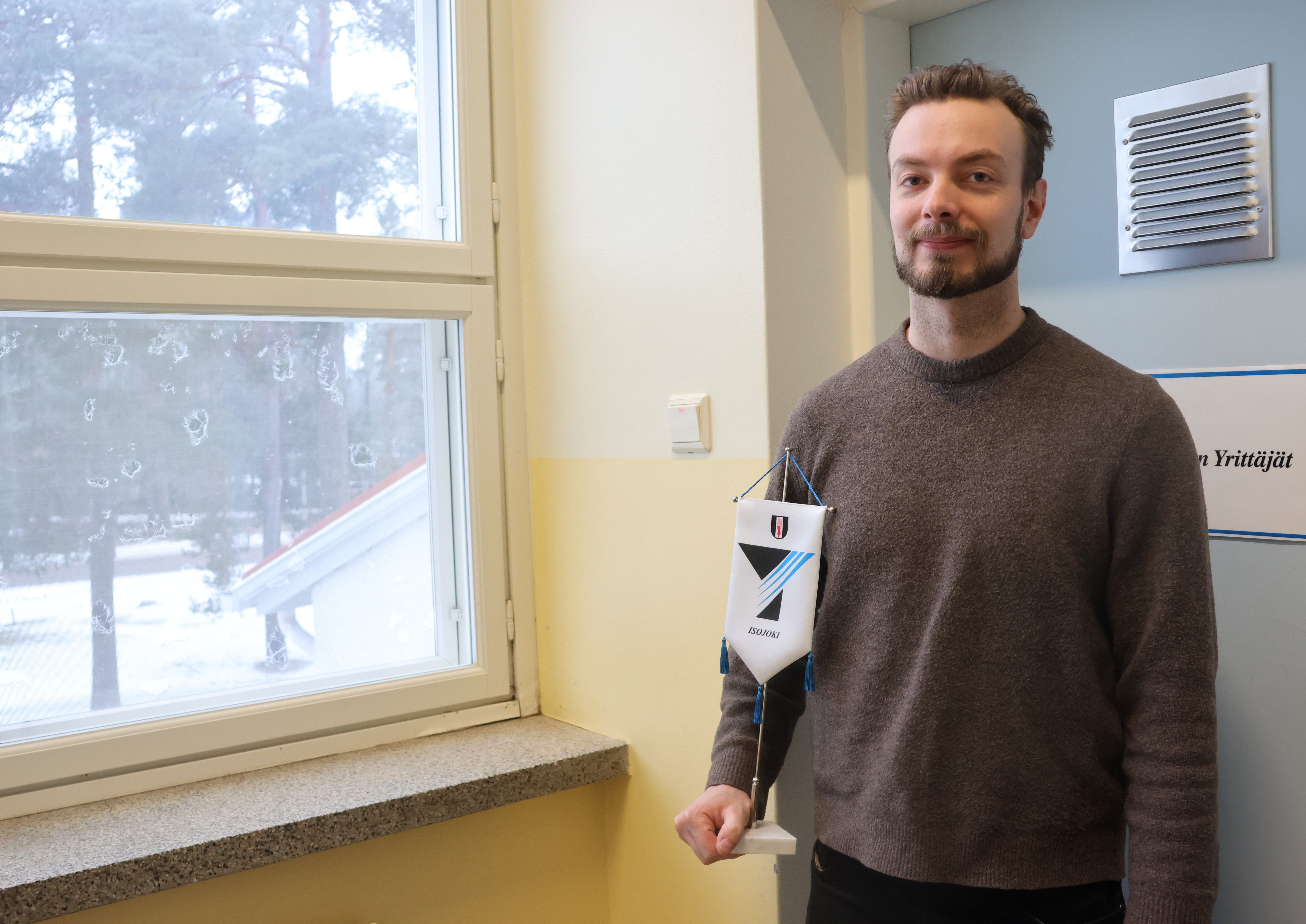 Isojoen yrittäjät saivat uuden luotsin – Pettukyläläinen Atte Viitalähde tarttui puheenjohtajan nuijaan