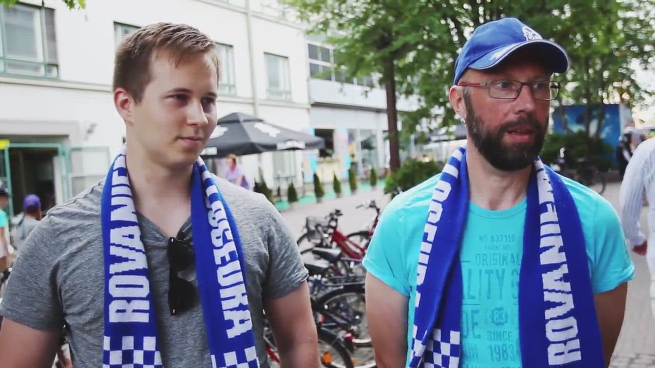 RoPS-kannattajien tunnelmia ennen europeliä