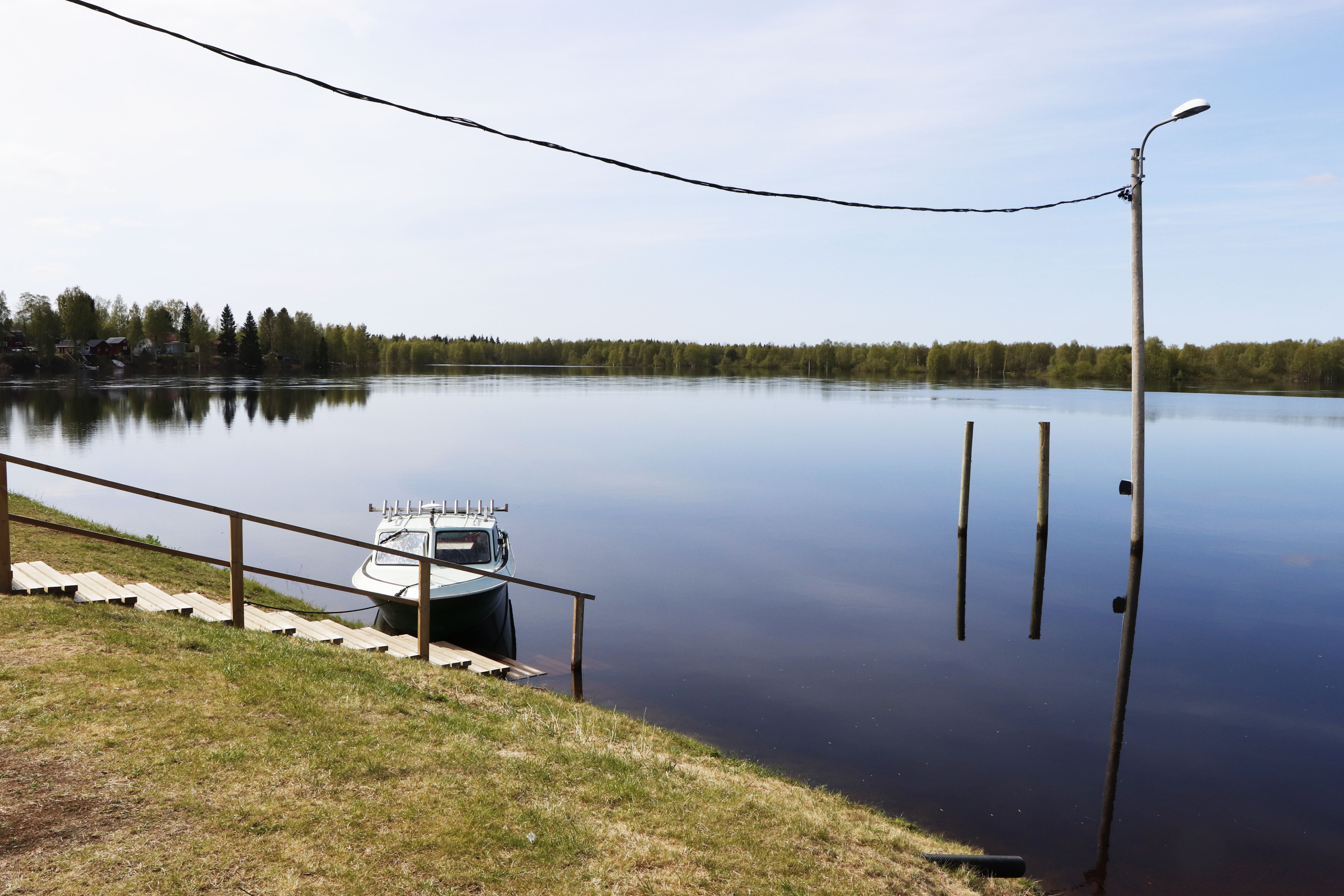 Pietarilassa avantouintipaikka jäi veden alle.