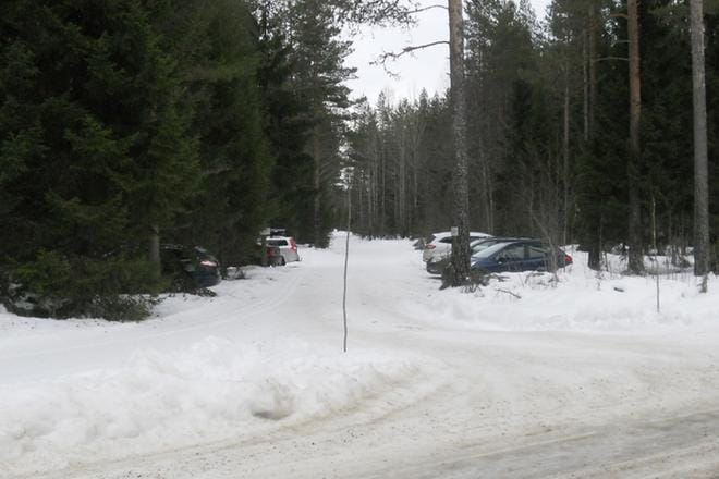 Lukija ei täysin pidä tästä parkkeeraustavasta, sillä autot ajavat ladun yli ja pilaavat sen. Lisäksi ladun yli peruuttavat aiheuttavat lukijan mielestä vaaratilanteen hiihtäjille.