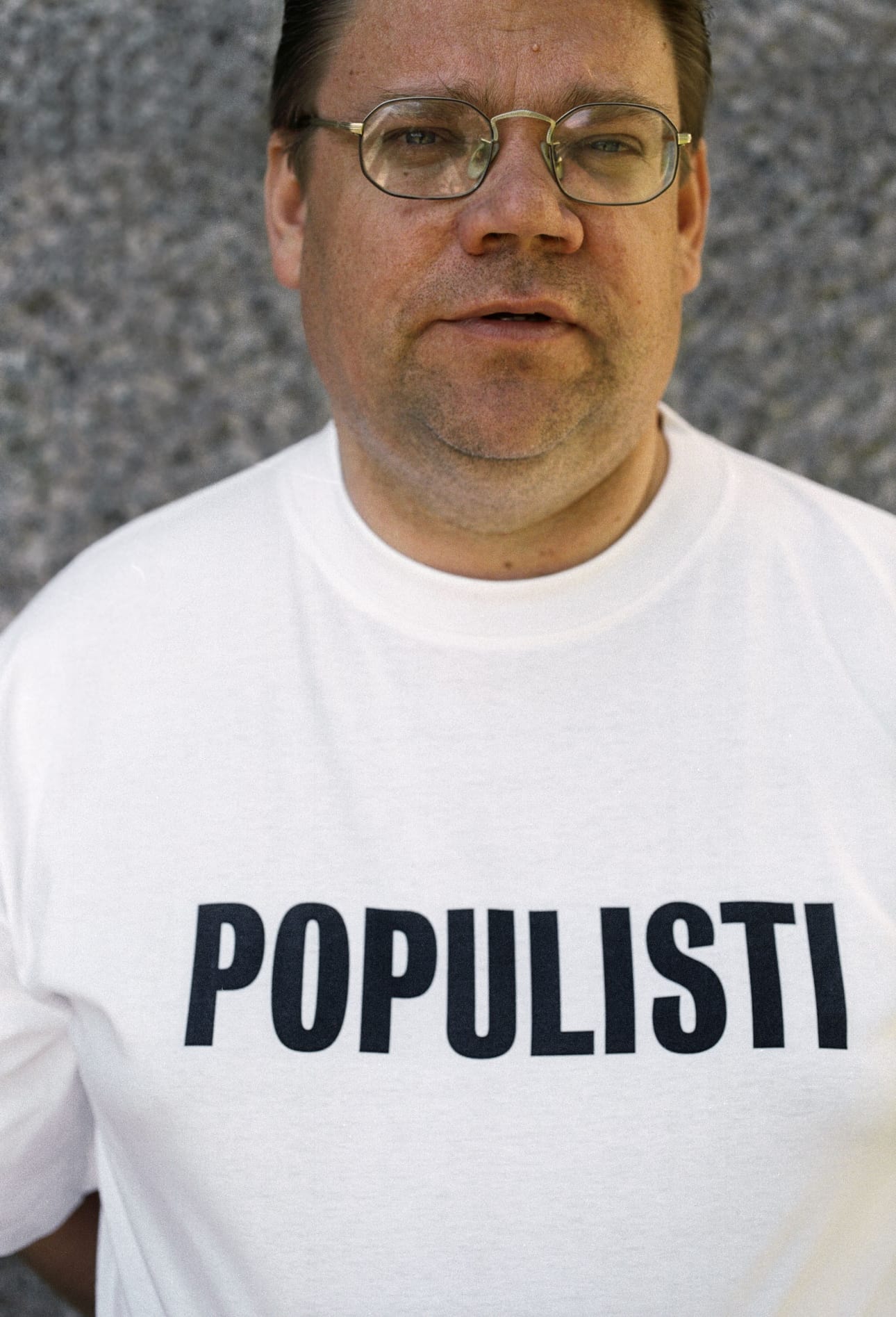 Poliittisen uransa aikana Soinista kuoriutui julkisuuden hyvin hallitseva sutkauttelija, jonka "soinismit" nousivat lentäviksi lauseiksi. Kuva toukokuulta 2002.