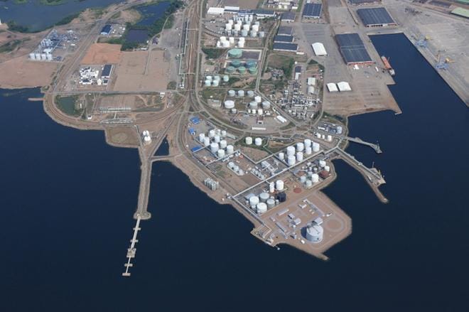Haminan satamasta tulee Suomen ensimmäinen LNG-tuontisatama, joka on kytketty Suomen kaasuverkkoon.