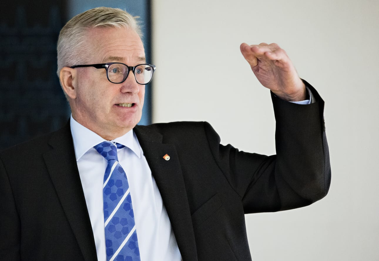 Oulun kaupunginjohtaja Matti Pennanen. Arkistokuva.
