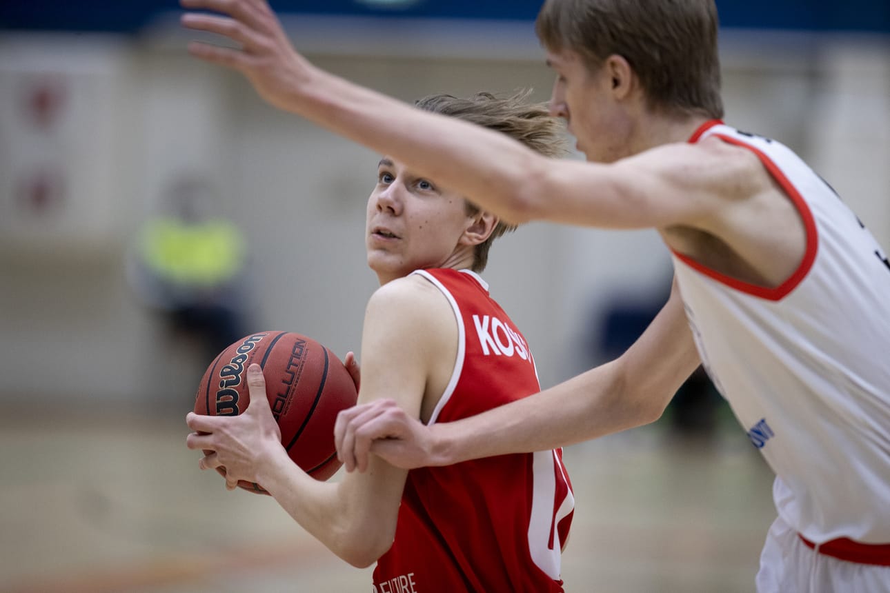 Miro Koskela teki neljä pistettä Oulu Basketballille sunnuntaina.