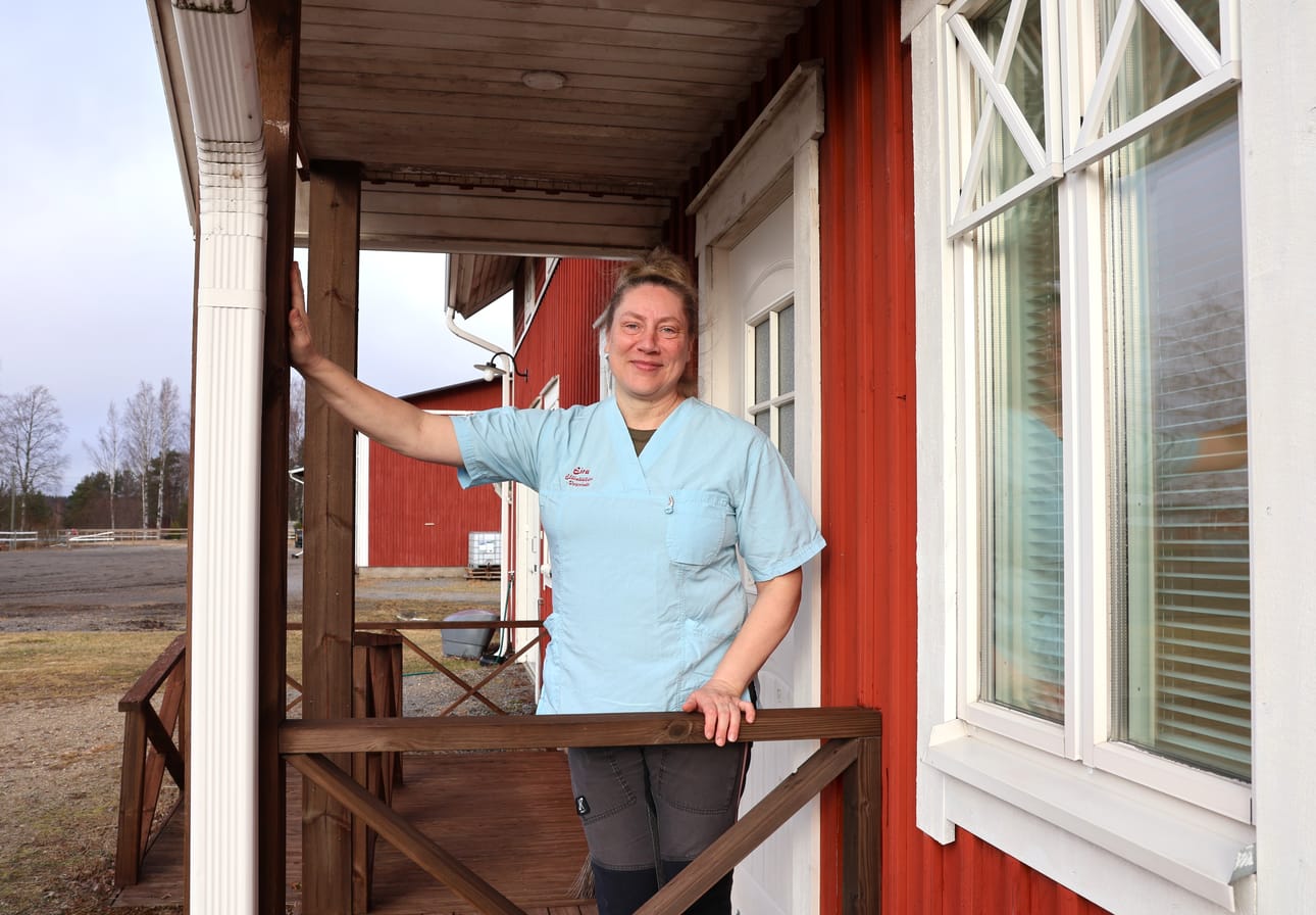 Eira Hyvätin mielestä oli onnekas sattuma, että hänen etsiessään sopivia toimitiloja vapautuivat sellaiset Myrkyssä.
